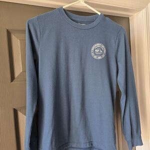 Abercrombie Kids Slate Blue Long Sleeve Tee